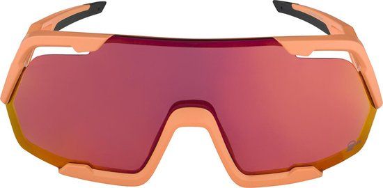 Alpina Rocket Q-Lite - Peach matt-pink mirror - Unisex - One Size