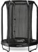 Deryan Trampoline pour enfants 140cm - Avec filet de sécurité - Noir