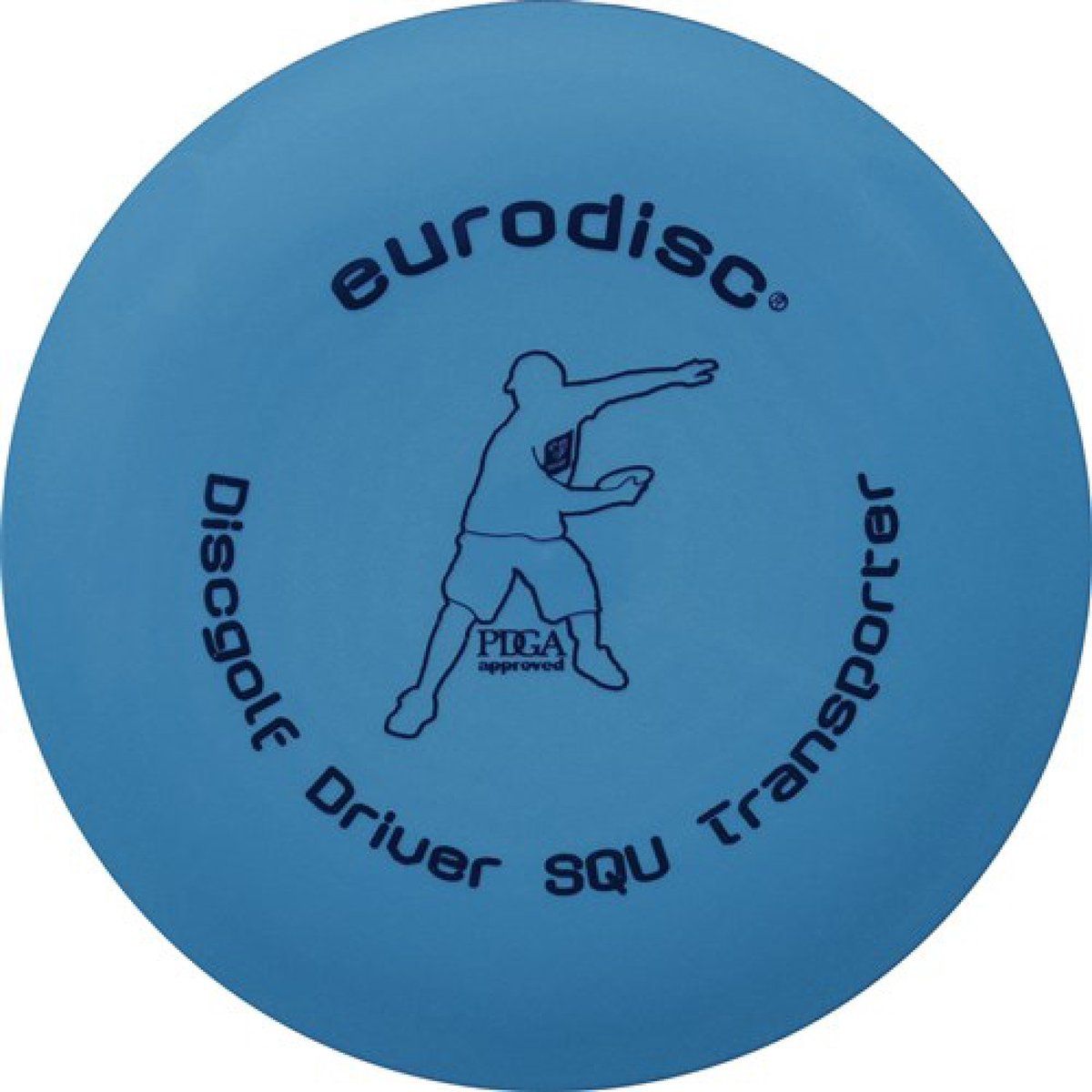 Eurodisc Discgolf Driver Standaard Blauw - Kunststof - 2022 Model