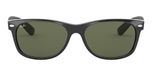 Ray-ban New Wayfarer Rb 2132 Fuori Produzione Lunettes de soleil homme noir carrées vert 58mm