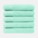 BQS Textiles The One Badhanddoek Deluxe - 70x140 cm - Set van 5 - 550 g/m² - 100% Gekamd Katoen - Hotelkwaliteit - Mint