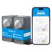 Meross Aanwezigheidsmelder Matter Over Thread, 3-zone detectie | Bewegingsmelder & aanwezigheidssensor met mmWave-radar, PIR & lichtsensor, Home Assistant, HomeKit, Alexa & Google Home