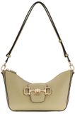 GUESS Janie Convertible Shoulder Bag Sage Kaki
