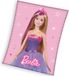 Barbie Fleece plaid 150 x 200 cm Roze