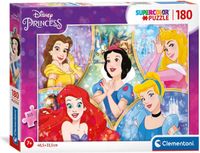 Clementoni Princess Supercolor puzzle - 180 pièces - Dès 7 ans