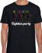 Bellatio Decorations Verkleed shirt heren - eighties party - zwart - 80s - foute party - carnaval M