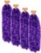 Inge-glas Inge Christmas Decor Kerstslinger - 4 stuks - Paars - Folie - 270 x 7,5 cm