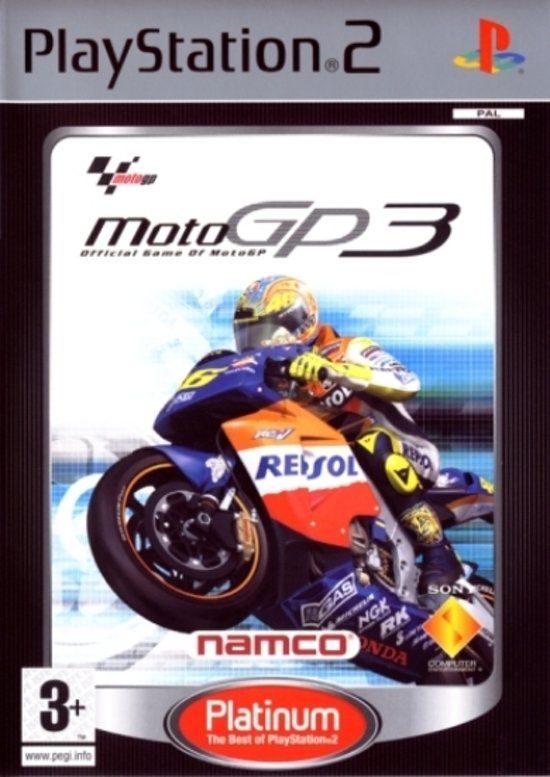 Sony MotoGP 3 (Platinum Edition) - PlayStation 2
