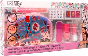 Create it! create it! make-up set met tasje