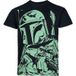 Star Wars - Disney T-shirt - The Mandalorian Green - S tot XXL - voor Mannen - zwart