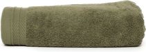 The One Towelling Organic Handdoek - 50 x 100 cm - Olijfgroen