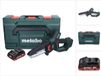 Metabo MS 18 LTX 15 scie à bois sans fil 18 V 15 cm 5 m/s + 1x batterie 4,0 Ah + metaBOX - sans chargeur