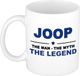 Bellatio Decorations naam cadeau mok - Joop - man myth legend - koffiemok - 300 ml - collega - vaderdag