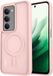 Selected by GSMpunt.nl Hoesje Geschikt voor Xiaomi Redmi 15 (5G) - Compatibel met MagSafe / Qi2 - Matte Beschermhoes - Back Cover met Magneet - Roze