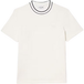 Lacoste T-shirt coupe droite blanc uni