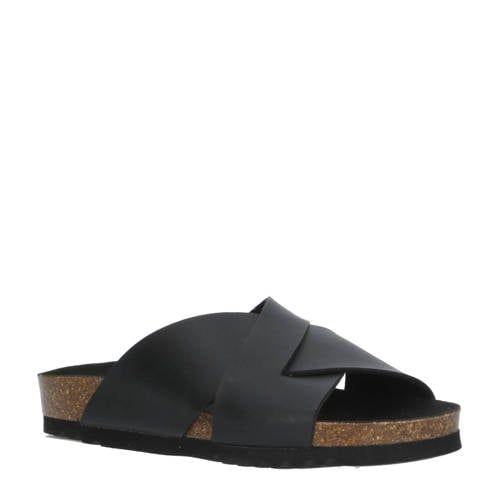 Scholl Slippers Zwart