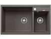 BLANCO Metra 9 Silgranit spoelbak, 860x500 mm, grijs