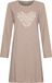Pastunette Nachthemd 'Pastunette - Nightgown - Harmony - Cotton - Beige' bruin
