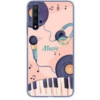 Huawei Honor 20 Accords en couleur bedrukt siliconen hoesje
