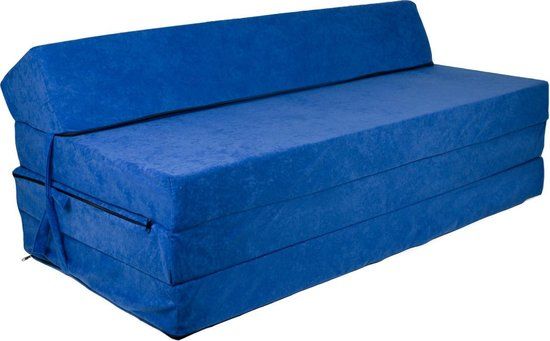 Merkloos Viking Choice Opvouwbaar matras 200x120cm - Donkerblauw