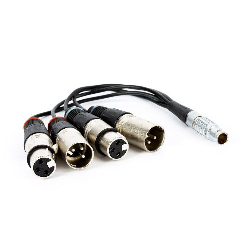 Atomos LEMO to XLR breakout cable