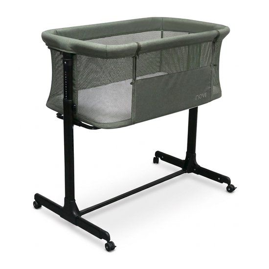 Novi at Home Kyra Air+ Green Melange Co-Sleeper