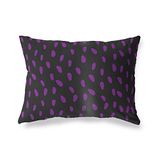 BonaMaison Paars-Zwart Decoratieve Kussensloop 45x60 Cm