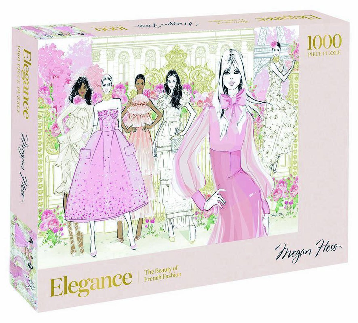 Hardie Grant Books Elegance: 1000-Piece Puzzle: The Beauty of French Fashion