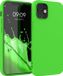 kwmobile telefoonhoesje geschikt voor Apple iPhone 12 / iPhone 12 Pro - Hoesje voor smartphone - Back cover in limoengroen