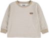 Levi's® Kids Stripe T-shirt Lange Mouwen Beige 18 Maanden Jongen