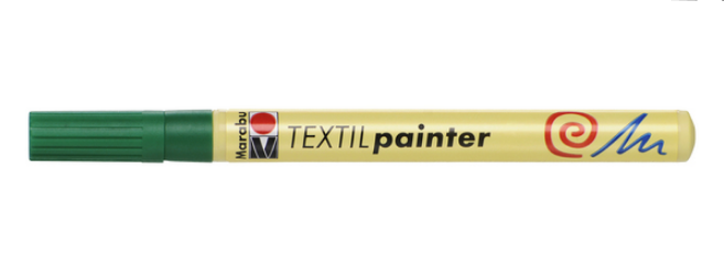 Marabu Textil Painter 067 Geel/Groen Textielstift 1 Stuk