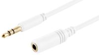 1aTTack.de 1,5m Witte Audioverlengkabel