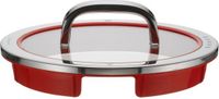 WMF Function 4 Glasdeksel 20 cm Rood/Roestvrijstaal