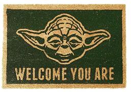 Star Wars Welcome You Are Deurmat groen-bruin pvc 40 x 60 cm Fan merch, Film