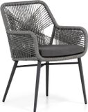 Lifestyle Garden Furniture Advance/Graniet 170 cm triangel dining tuinset 7-delig
