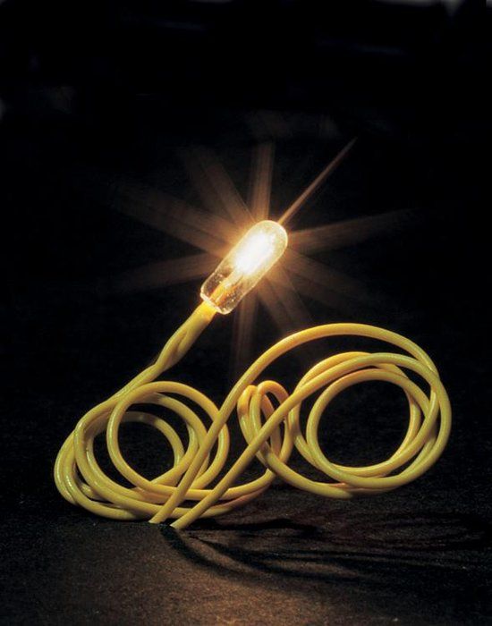 FALLER -3 Mini draadlampjes, wit (180677)