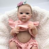 Reborn Baby Doll - 50 cm met Accessoireset - Fille