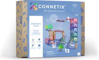 CONNETIX Magnetische Tegels Pastel Ball Run Pakket - 80 Stuks
