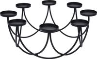Merkloos H&S Collection Kandelaar 30x12cm Dia Black