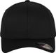 Flexfit Wooly Combed Unisex Cap - Zwart - L-XL