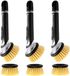 Unyqoos® Set de 3 brosses à vaisselle multifonctionnelles avec distributeur rechargeable