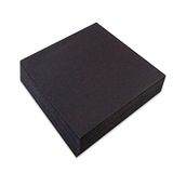 MORIGAMI SER41006781 servet 40 x 40, Airlaid, 1/4 vouw, 50 servetten, zwart
