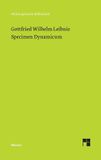 Specimen Felix Meiner Specimen Dynamicum: Paperback, 186 pagina's, 02 oktober 2025