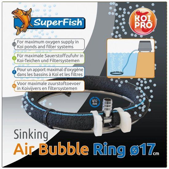 Aquadistri Koi Pro Sinking Air Bubble Ring 31CM