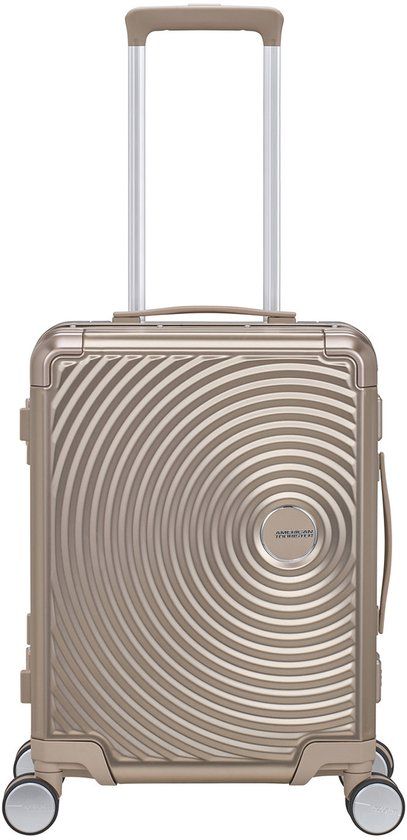 American Tourister Soundbox Alu Spinner 55 / 20 TSA Trolley Bronze Taupe