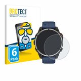 BROTECT - Screenprotector voor Garmin quatix 8 Pro (47 mm) - Folie Beschermfolie matte 6 Stuks