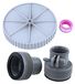 Kit de remplacement pour pompe de skimmer de piscine avec raccords de tuyau