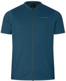 Endura Loop Zipped Korte Mouw Enduro Trui Blauw M Man
