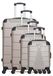 BLUESTAR – Lot de 4 valises OTTAWA-M, 75 cm, 4 roues