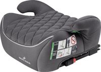 Walser Kinderzitje Andy ISOFIX - Premium zitverhoger auto ECE R 129 gekeurd - kinderzitje grijs